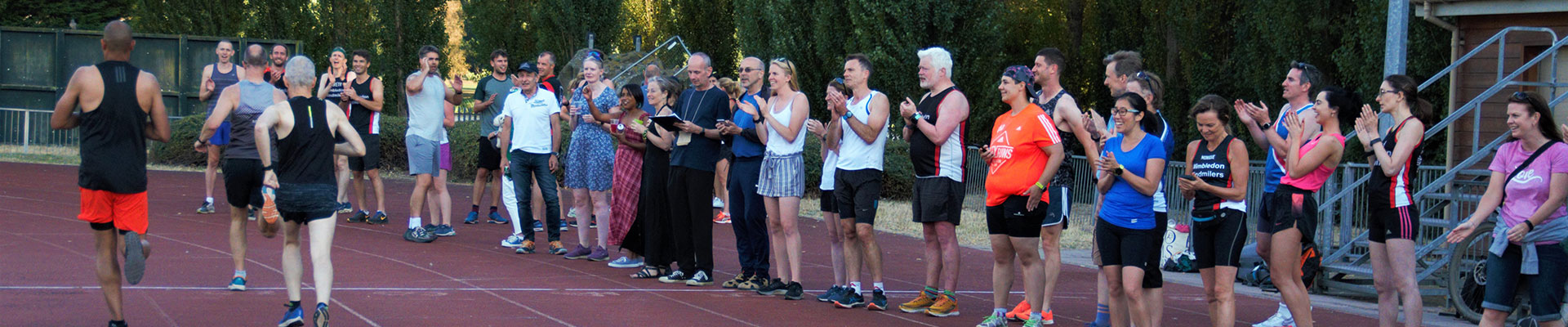Photo of training section at Wimbledon Park track